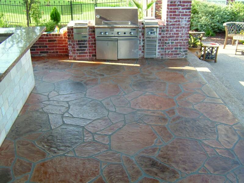 Resealing Stamped Concrete Contractors Service NHMAME