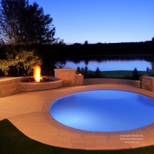 Stamped Concrete Pool Deck Cost