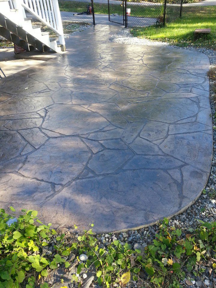 Stamped Concrete Patio Andover Ma