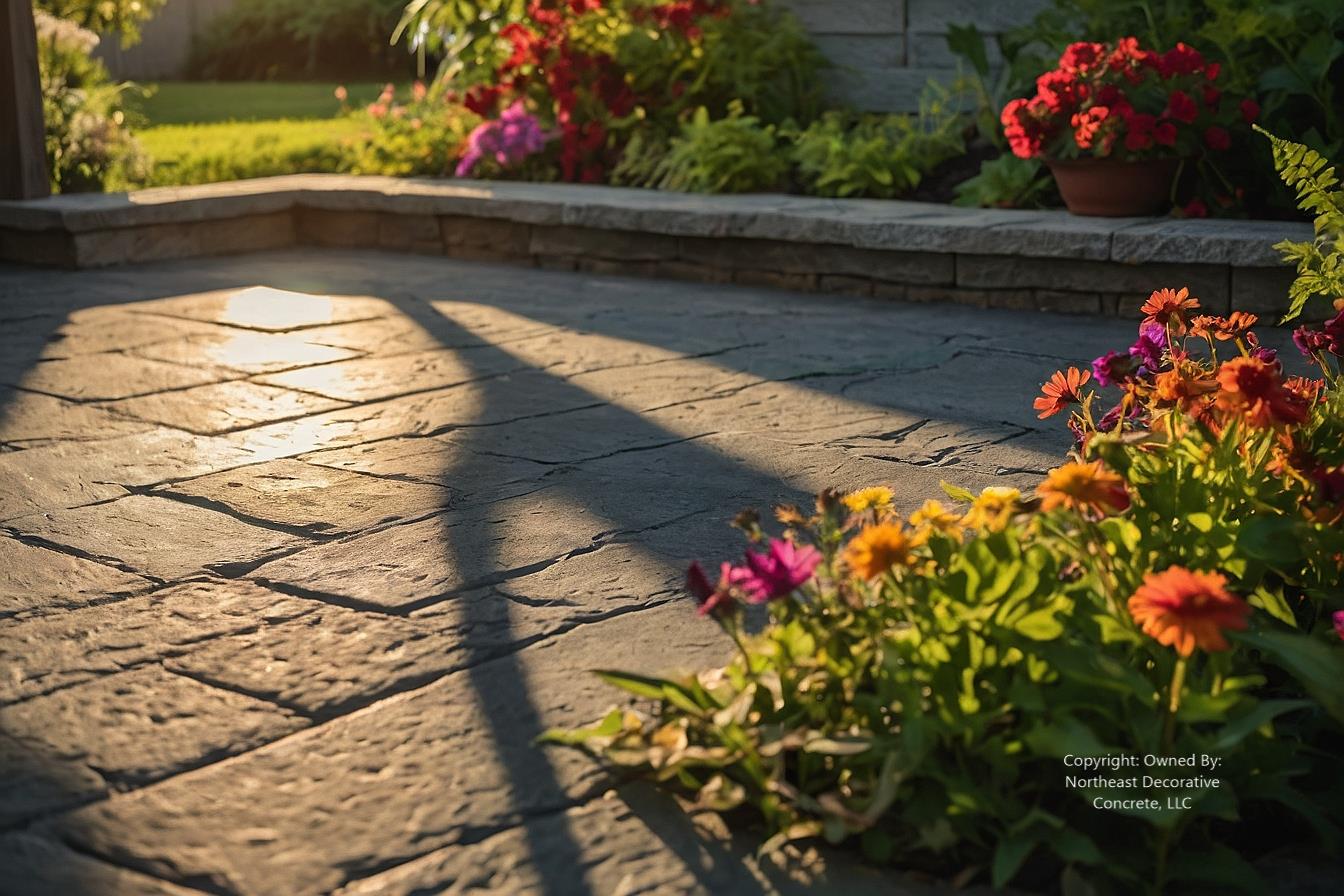 The Science Behind Stamped Concrete Curing in Cold Climate