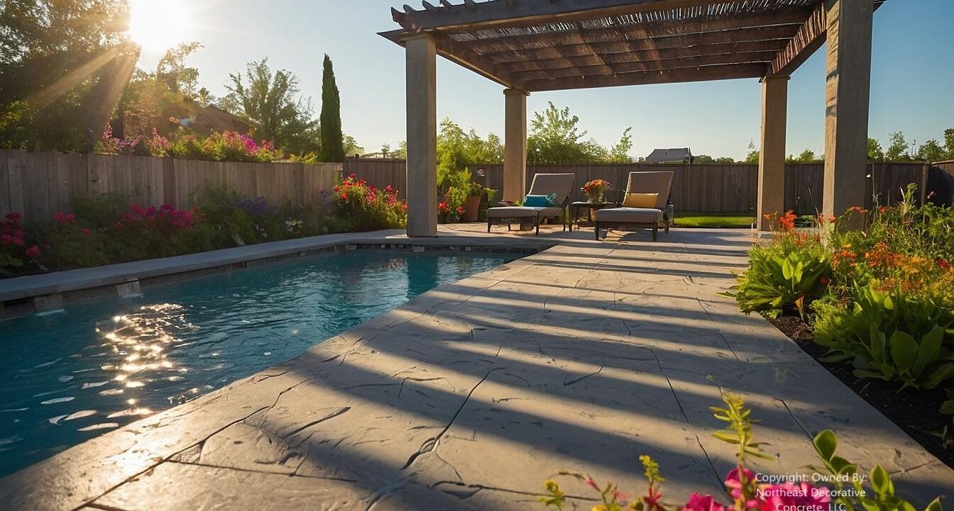 Stamped Concrete Color Hardeners Vs Integral Colors