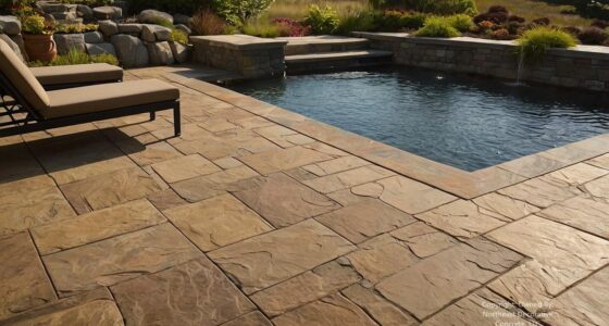Stamped Concrete Ideas for Lake Waterfront Properties